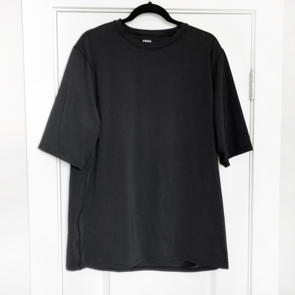 Mens Black Shirt Size XL Athletic